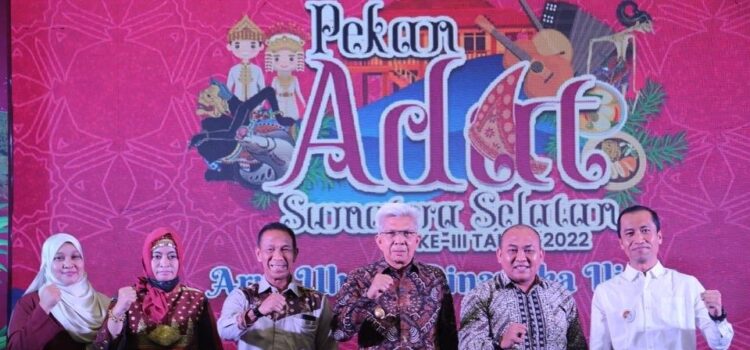 Pembukaan Pekan Adat Sumatera Selatan 2022 dan Sriwijaya Travel Fair 2022