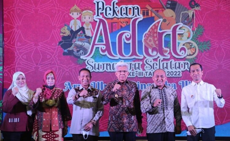 Pembukaan Pekan Adat Sumatera Selatan 2022 dan Sriwijaya Travel Fair 2022