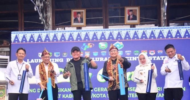 Launching Progran Desa/Kelurahan Cinta Statistik yang disinergikan dengan GSMP di tingkat kabupaten/kota se-Sumatera Selatan