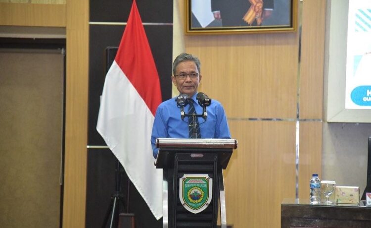 Sekda Sumsel,Ir S A Supriono secara resmi membuka Evaluasi Pelaksanaan Budaya Kerja di Lingkungan Pemerintah Provinsi Sumatera Selatan