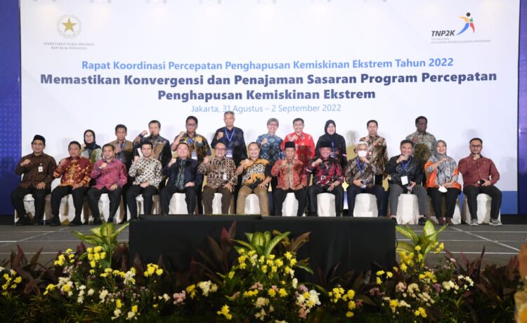 Rapat Koordinasi Percepatan Penghapusan Kemiskinan Ekstrem Tahun 2022