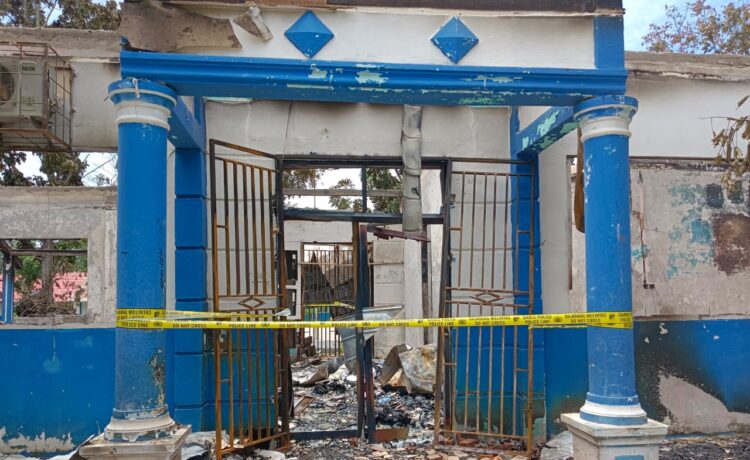 Situasi terkini pascakebakaran di SMPN 4 OKI