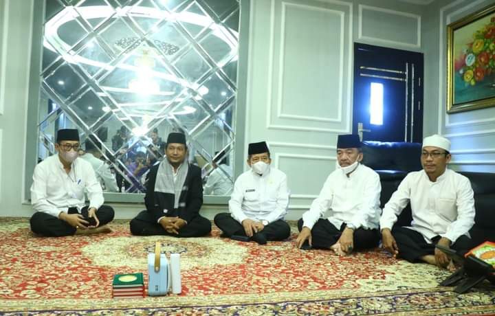 Bupati PALI, Heri Amalindo saat peringatan Maulid Nabi Muhammad SAW