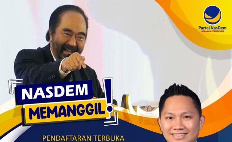 Ketua DPD Partai Nasdem Kota Pagaralam Muhammad Fadli SE