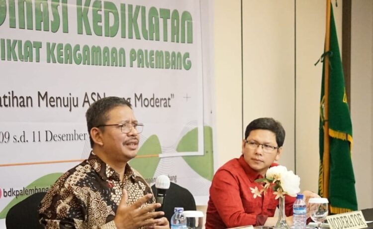 Kepala Badan Penelitian, Pengembangan, Pengembangan dan Pelatihan Kemenag RI, Prof Dr Suyitno MAg