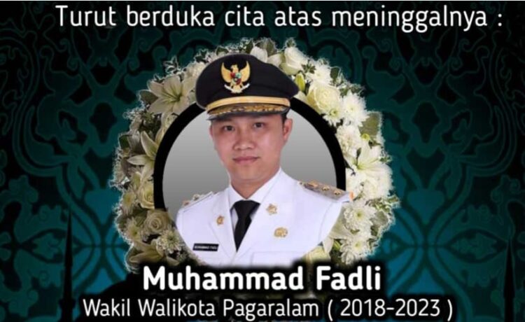 Wakil Wali Kota Palembang, M Fadli meninggal dunia, Rabu (07/11/2022) malam di RSUD Siti Fatimah Palembang