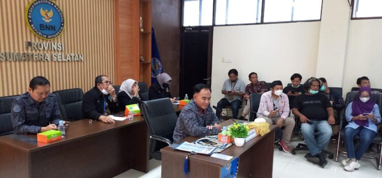 Kepala BNNP Sumsel Brigjen Pol Djoko Prihadi SH MH