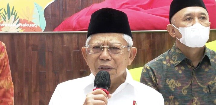 Wakil Presiden KH Ma'ruf Amin (Tangkapan Layar Youtube Wakil Presiden Republik Indonesia)