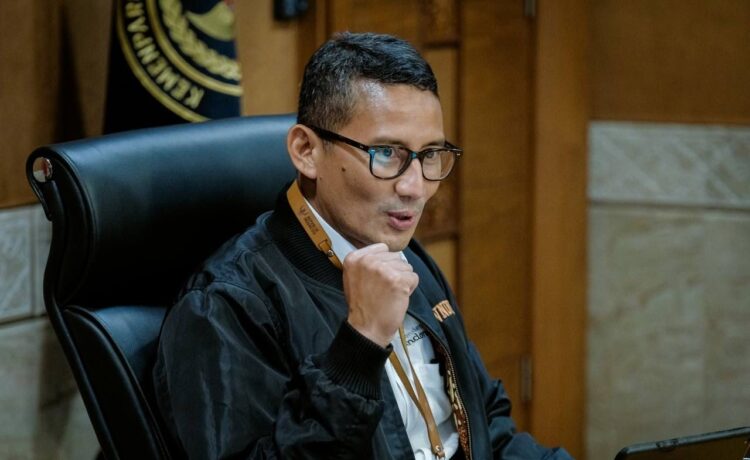 Menteri Pariwisata dan Ekonomi Kreatif, Sandiaga Uno. (Foto: Kemenparekraf)