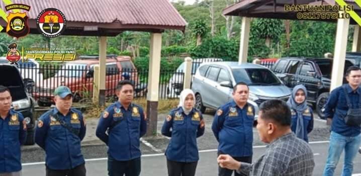 Kasat Narkoba Polres Pagaralam AKP Sutioso SH MH MSi saat memimpin Apel Fungsi, Kamis (05/01/2023) di depan Kantor Sat Narkoba Mako Polres Pagaralam (Foto: Polres Pagaralam)