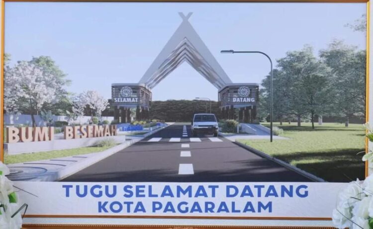 Tugu Selamat Datang Kota Pagaralam