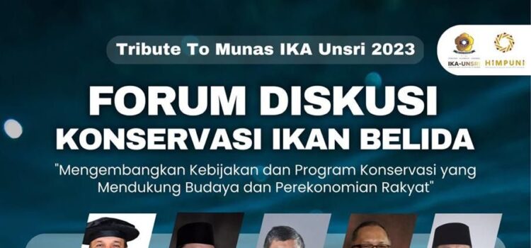 PN IKA Unsri Gekar Forum Diskusi Konservasi Ikan Belida
