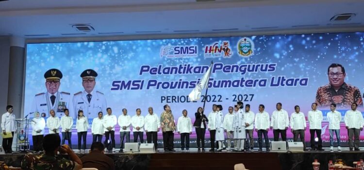 Pelantikan Pengurus SMSI Sumatra Utara