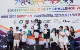 Atlet Equestrian Sumsel berhasil mendulang prestasi pada kejuaraan Equestrian Solidarity Challenge 2023