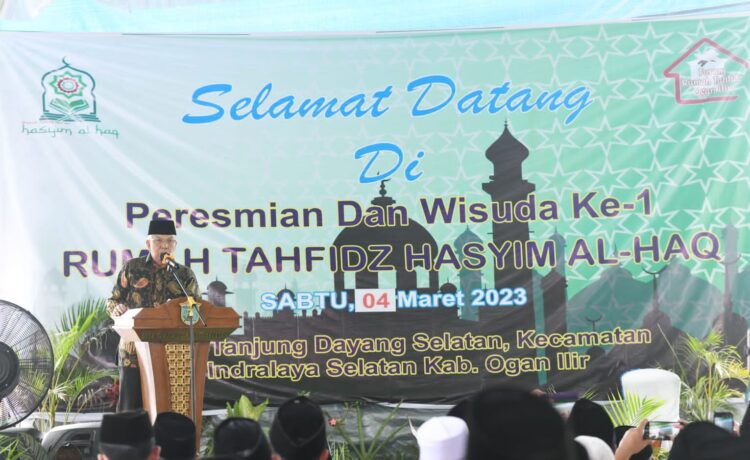 Wakil Gubernur Sumsel, H Mawardi Yahya