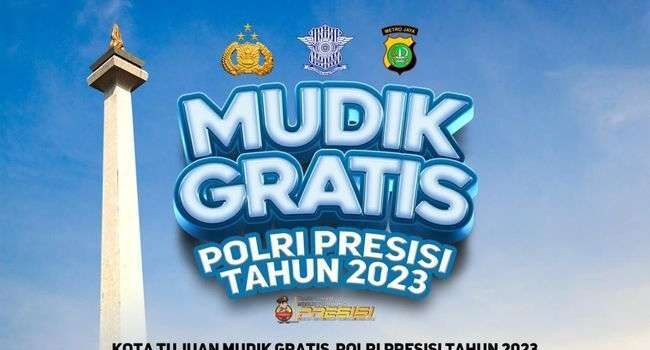 Mudik Gratis Polri Presisi 2023. (Foto: Istimewa)