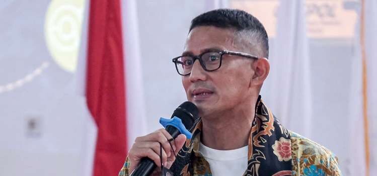 Menteri Pariwisata dan Ekonomi Kreatif Sandiaga Salahuddin Uno