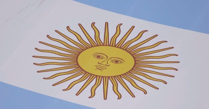 Bendera Argentina (sumber foto: FIFA)