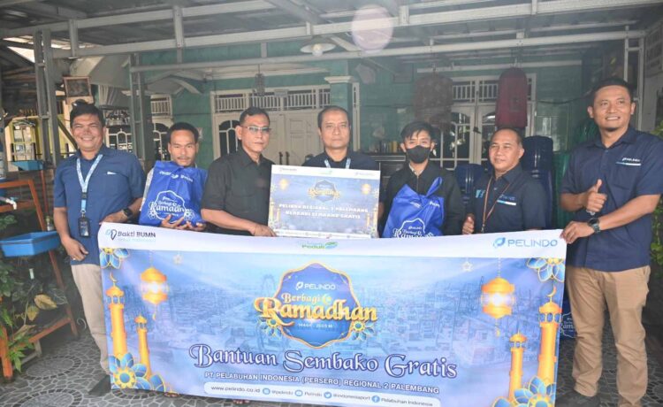 Pelindo Regional 2 Palembang menyelenggarakan berbagai kegiatan sosial kepada masyarakat sekitar lingkungan Pelabuhan melalui “Pelindo Berbagi Ramadhan”