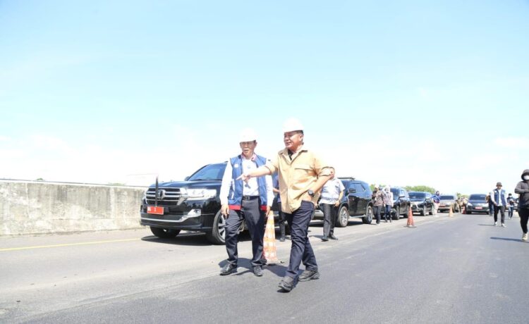 jalan penghubung Kabupaten Ogan Ilir-OKU