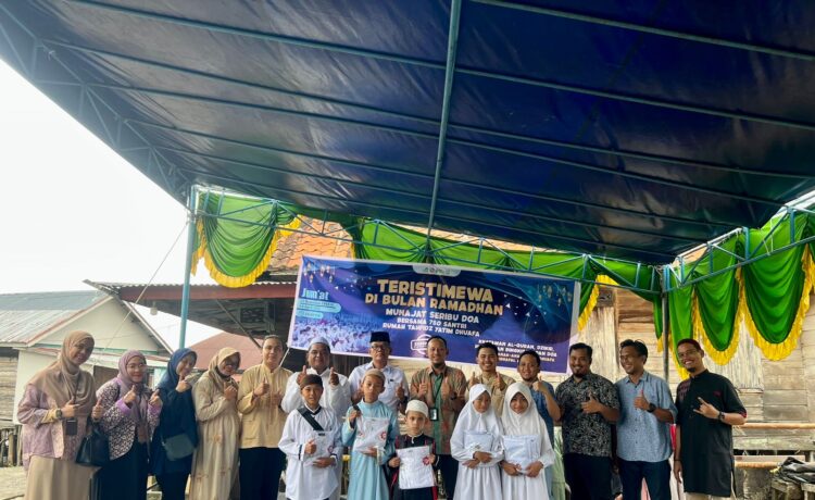 PLN UID S2JB melalui UP3 Palembang mengadakan kegiatan Employee Volunteer Program (EVP) bertajuk “Berbagi Kebahagiaan Ramadhan Bersama Rumah Tahfidz Yatim dan Dhuafa”