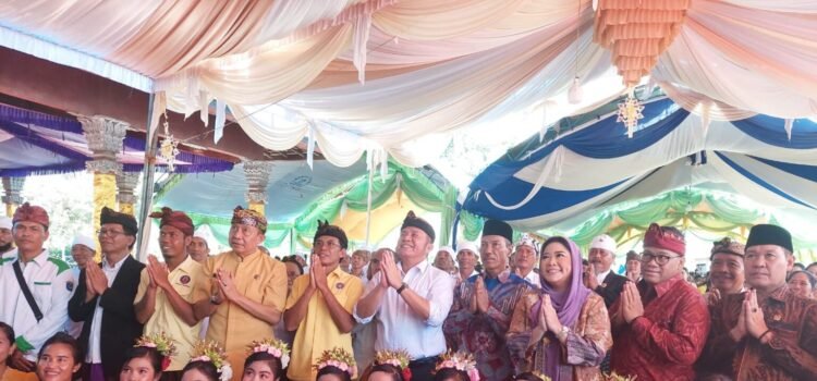 Pjs PHDI Sumatera Selatan, I Gusti Agung Santosa saat diwawancarai awak media, Senin (17/4/2023) sore.