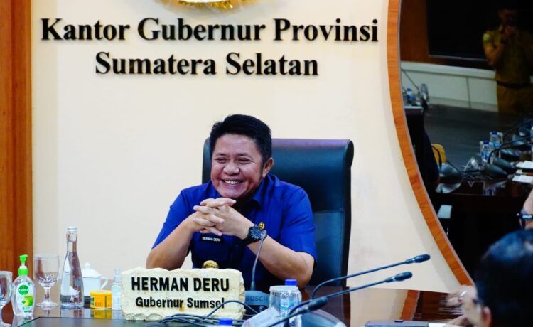 Gubernur Sumsel, H Herman Deru