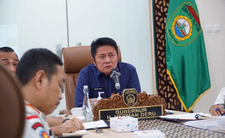 Gubernur Sumsel, H Herman Deru