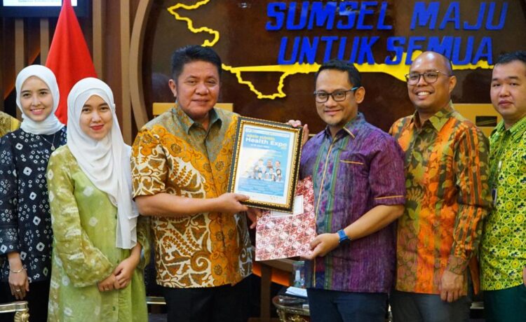 Gubernur Sumsel H Herman Deru saat menerima audiensi Pengurus Asosiasi Rumah  Sakit Swasta Indonesia (ARSSI) Cabang Sumsel