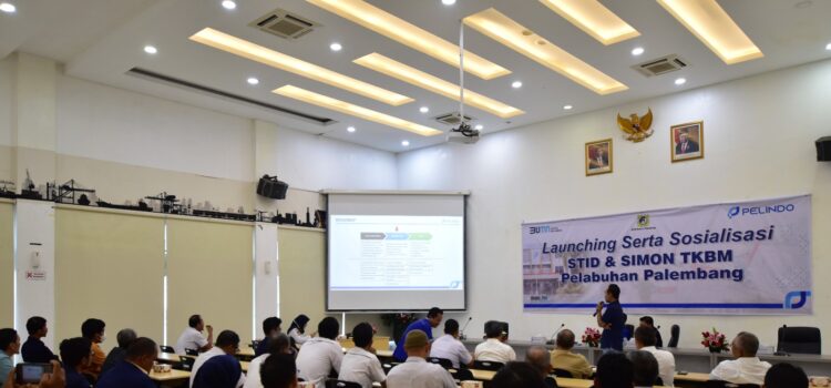 Launchind dan Sosialiasi STID dan Simon TKBM Pelabuhan Palembang