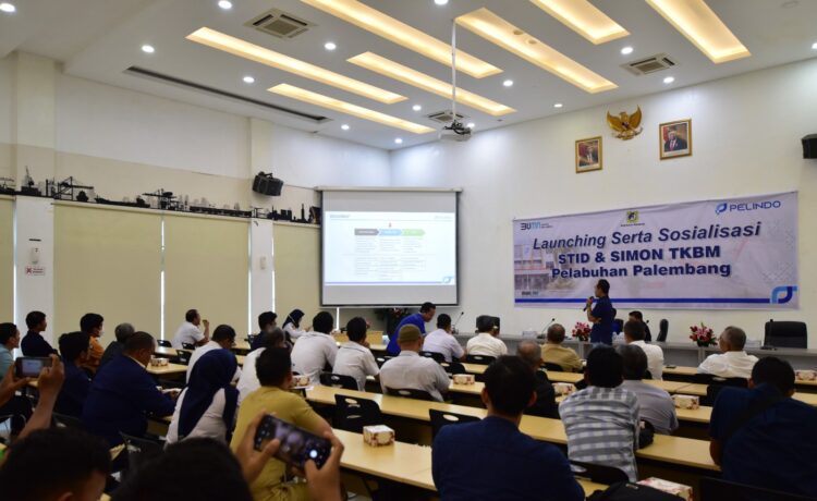 Launchind dan Sosialiasi STID dan Simon TKBM Pelabuhan Palembang