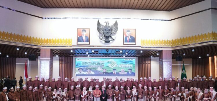 Rapat Paripurna Istimewa dalam rangka hari jadi ke-77 Provinsi Sumatera Selatan, Senin (15/5/2023