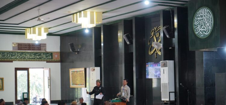 PT Bukit Asam Tbk (PTBA) menggelar pelatihan penyembelihan hewan kurban di Masjid Jami' Bukit Asam, Sabtu (17/6/2023)
