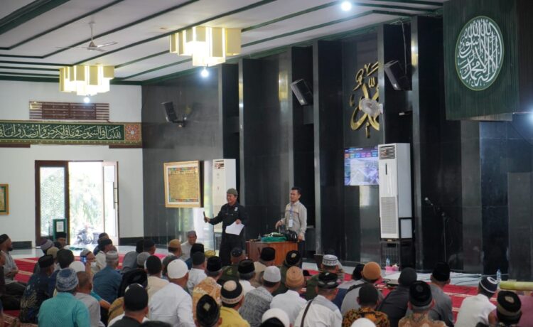PT Bukit Asam Tbk (PTBA) menggelar pelatihan penyembelihan hewan kurban di Masjid Jami' Bukit Asam, Sabtu (17/6/2023)