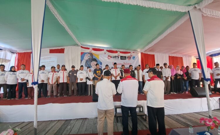 Launching Rumah ANIES & Kampung ANIES dan Pelantikan Pengurus DPC ANIES se-Kota Palembang, Minggu (6/8/2023).