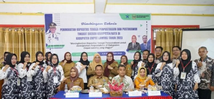 Kegiatan Bimbingan Teknis Peningkatan Kapasitas Tenaga Perpustakaan dan Pustakawan Tingkat Daerah Kabupaten/Kota di Kabupaten Empat Lawang Tahun 2023