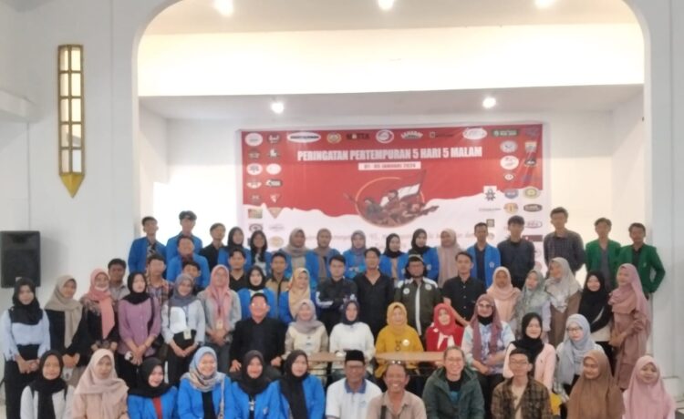 Hari keempat rangkaian peringatan Pertempuran 5 Hari 5 Malam di kota Palembang yang di pusatkan di Gedung Kesenian Palembang , Kamis (4/1)